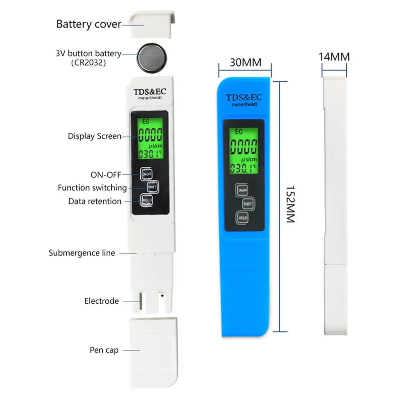 Water Quality TDS&EC Tester