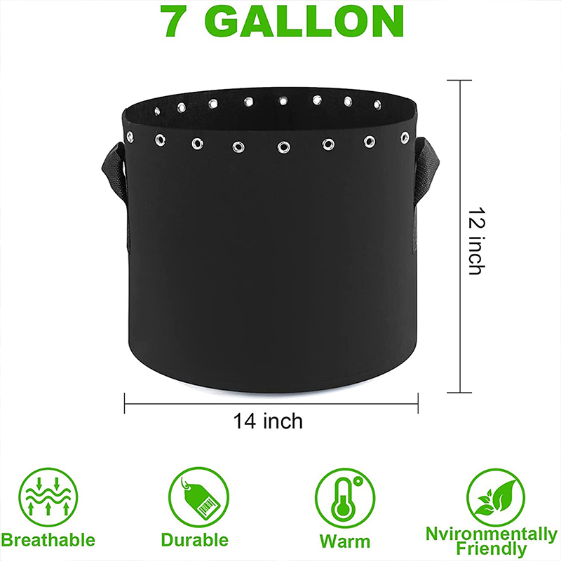 Non-woven Perforated Grow Bags