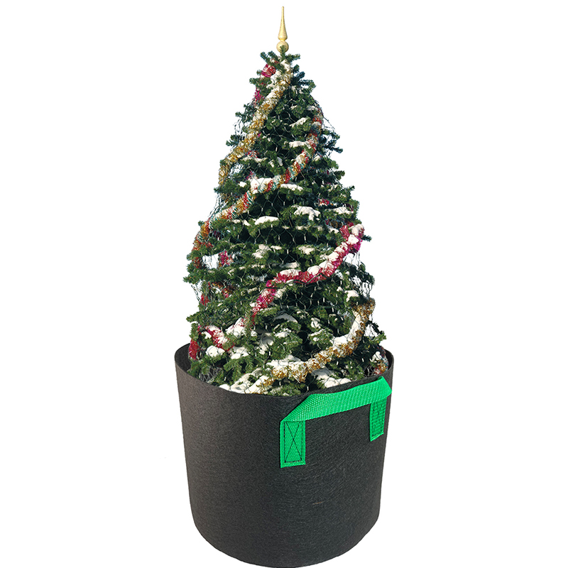 Non-woven Green Handle Planting Bag