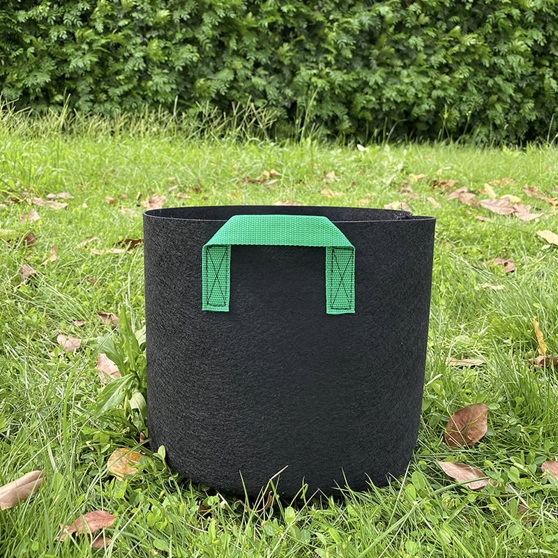 Non-woven Green Handle Planting Bag