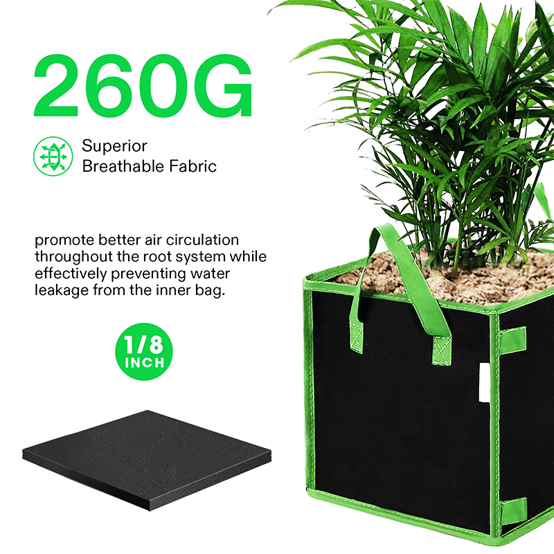 Square Non-woven Planting Bag