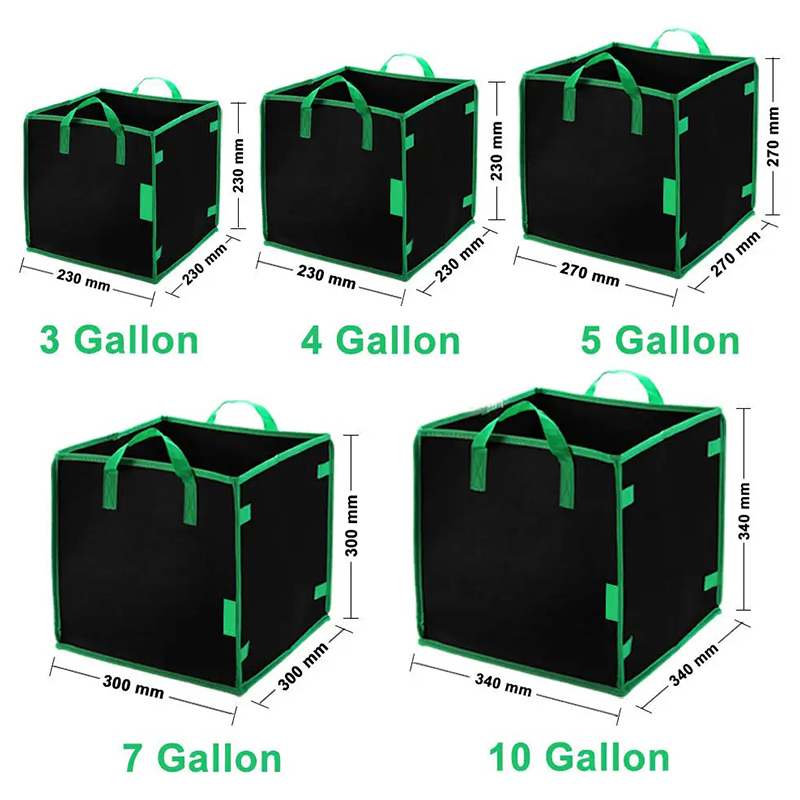 Square Non-woven Planting Bag
