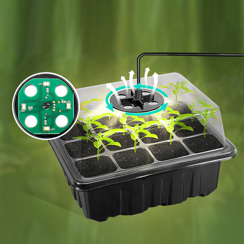 Seedling Box With Growth Light