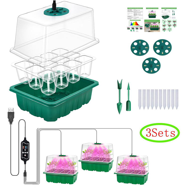 Seedling Box With Growth Light