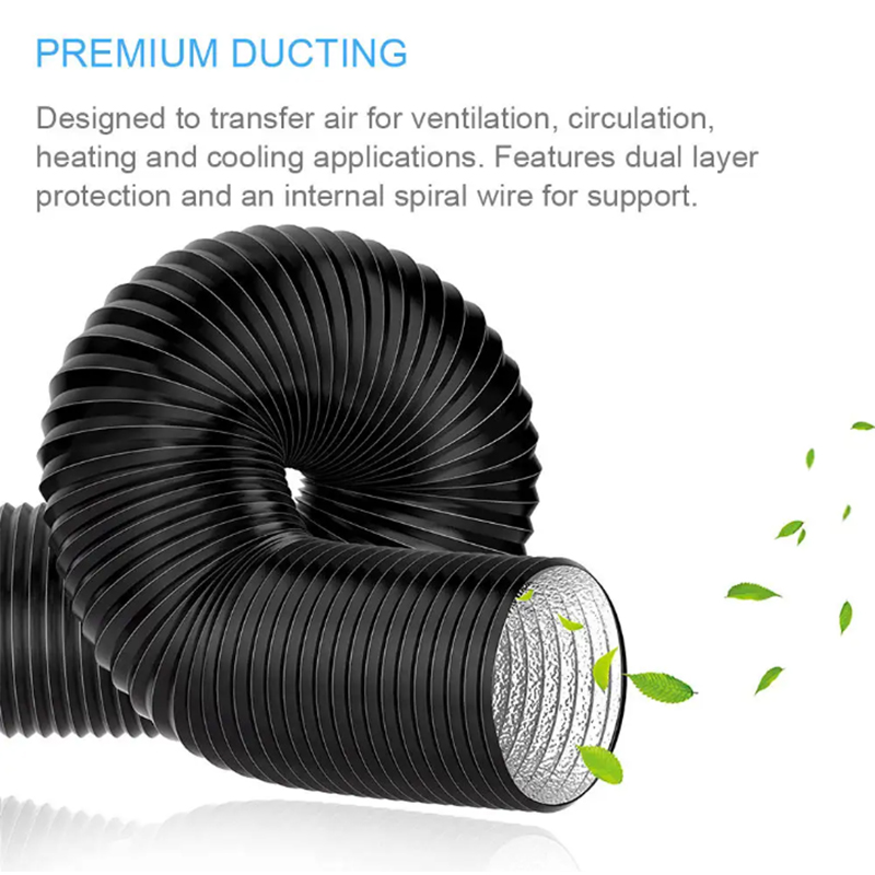 PVC Aluminum Foil Ventilation Duct
