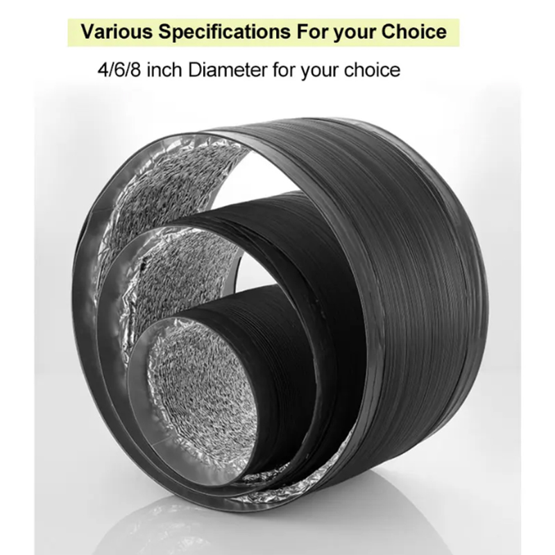 PVC Aluminum Foil Ventilation Duct