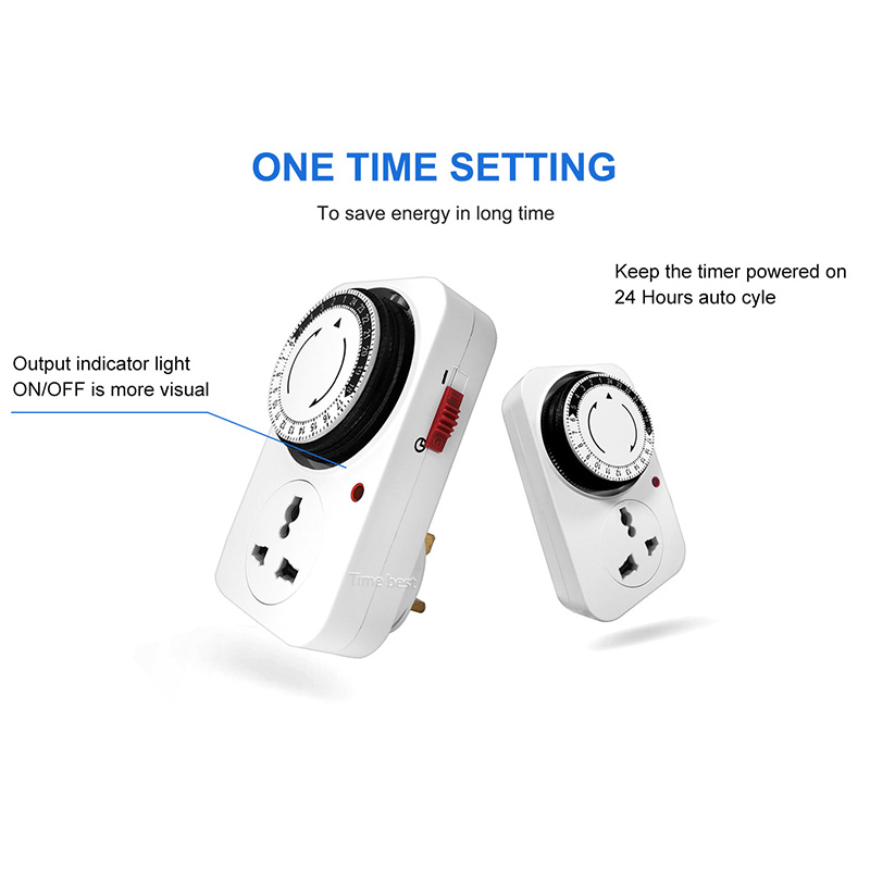 24-Hour Plug-In Mechanical Timer