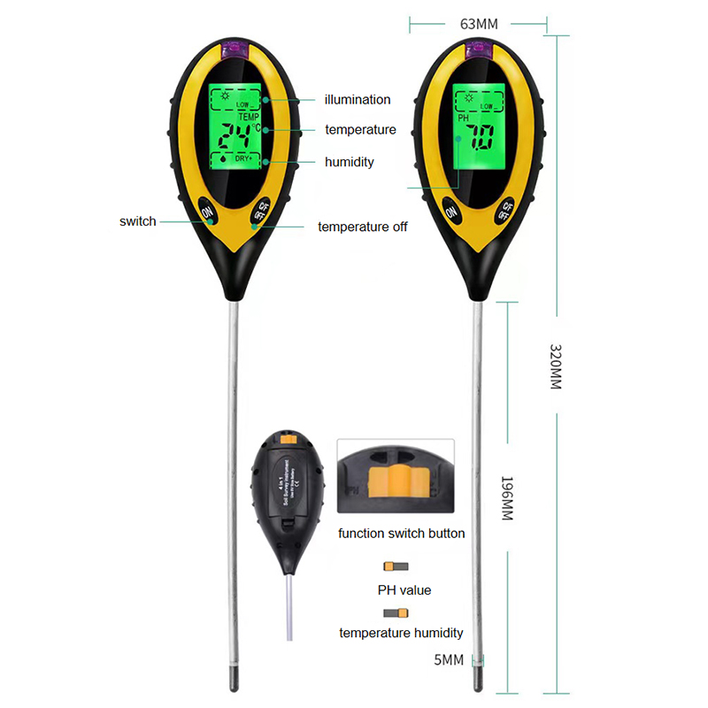 4 In 1 Soil Tester