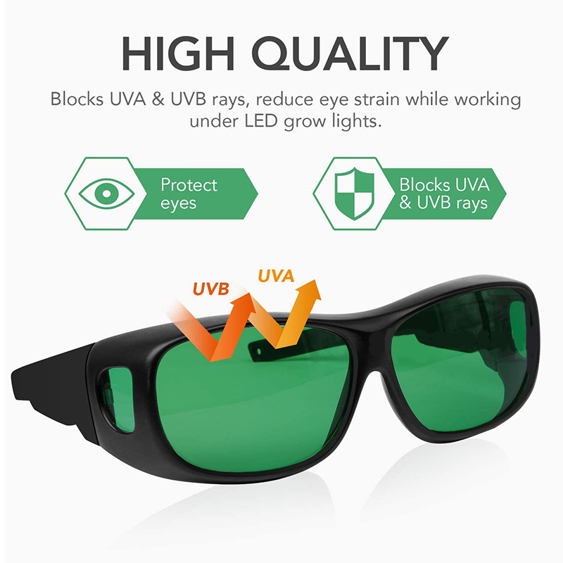 LED Grow Room Glasses