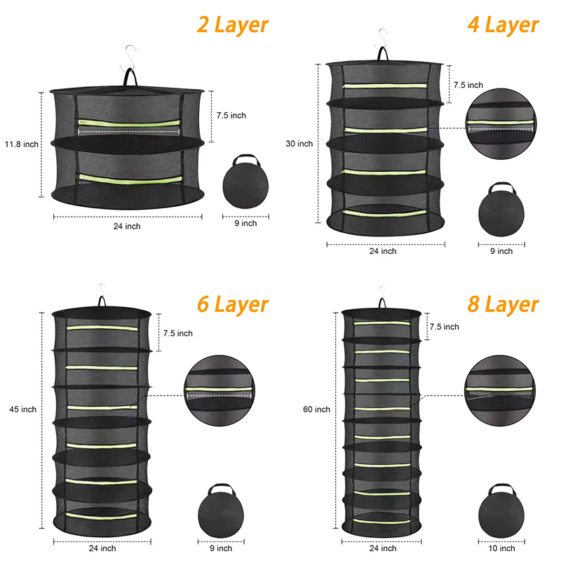 Herb Drying Rack Net