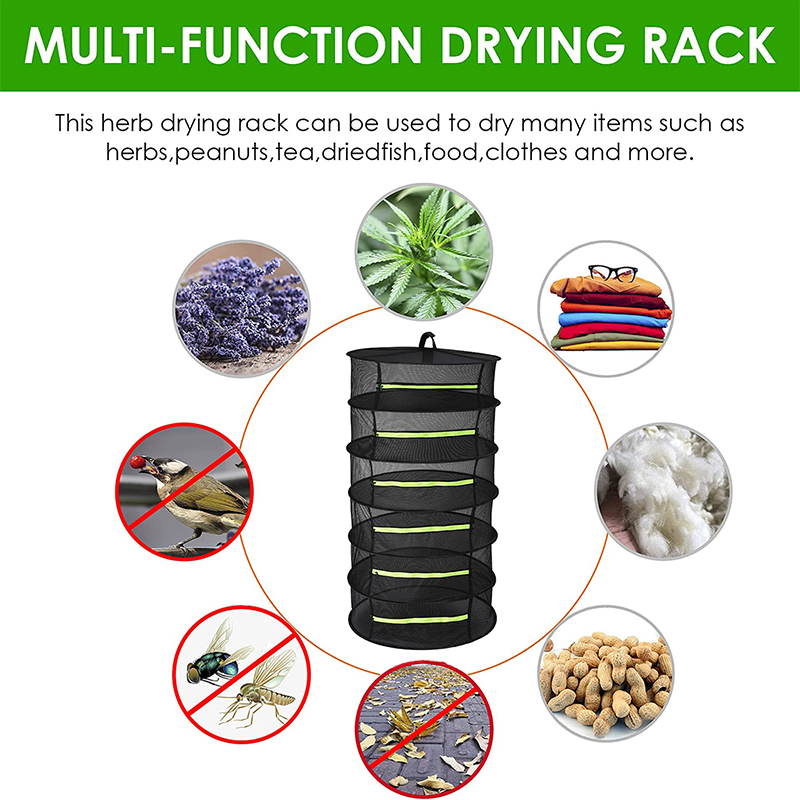 Herb Drying Rack Net