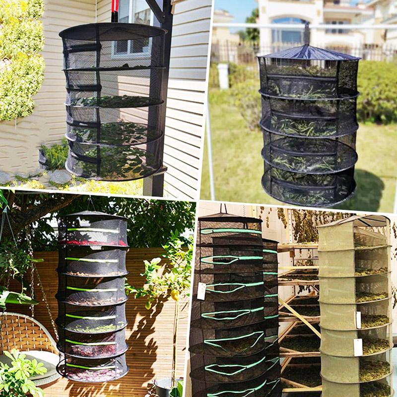 Herb Drying Rack Net