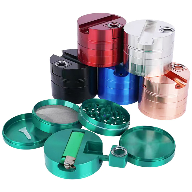 Multifunctional Alloy Cigarette Grinder