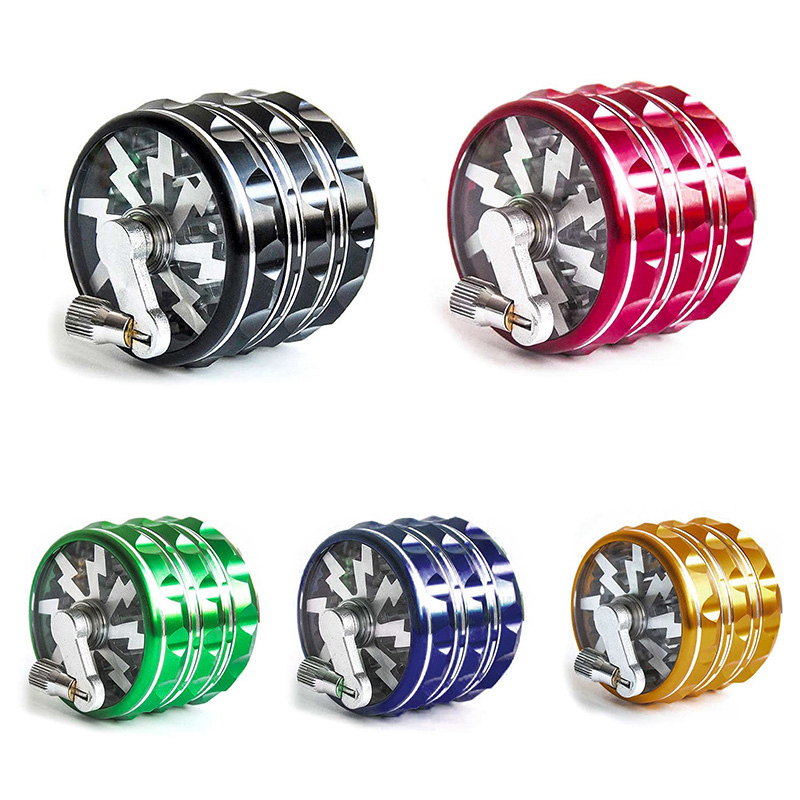 Multifunctional Alloy Cigarette Grinder