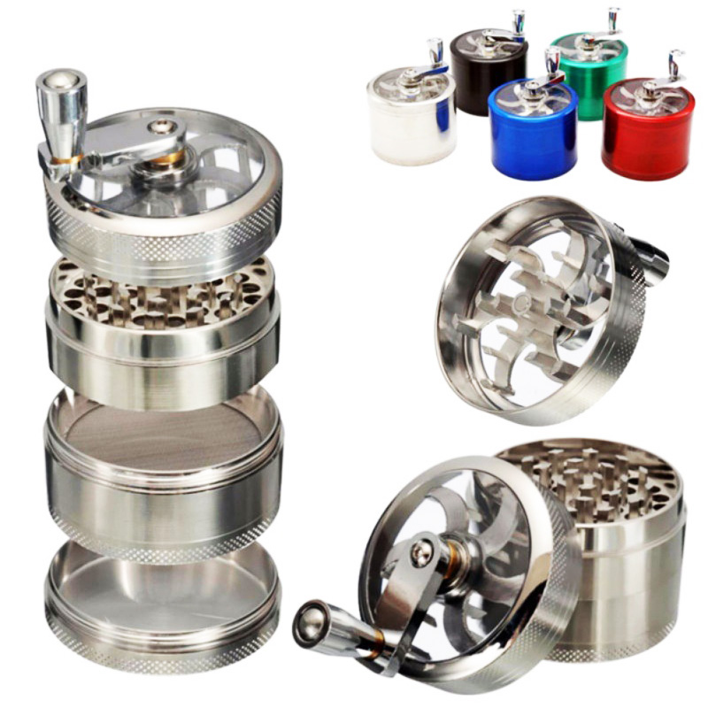 Multifunctional Alloy Cigarette Grinder