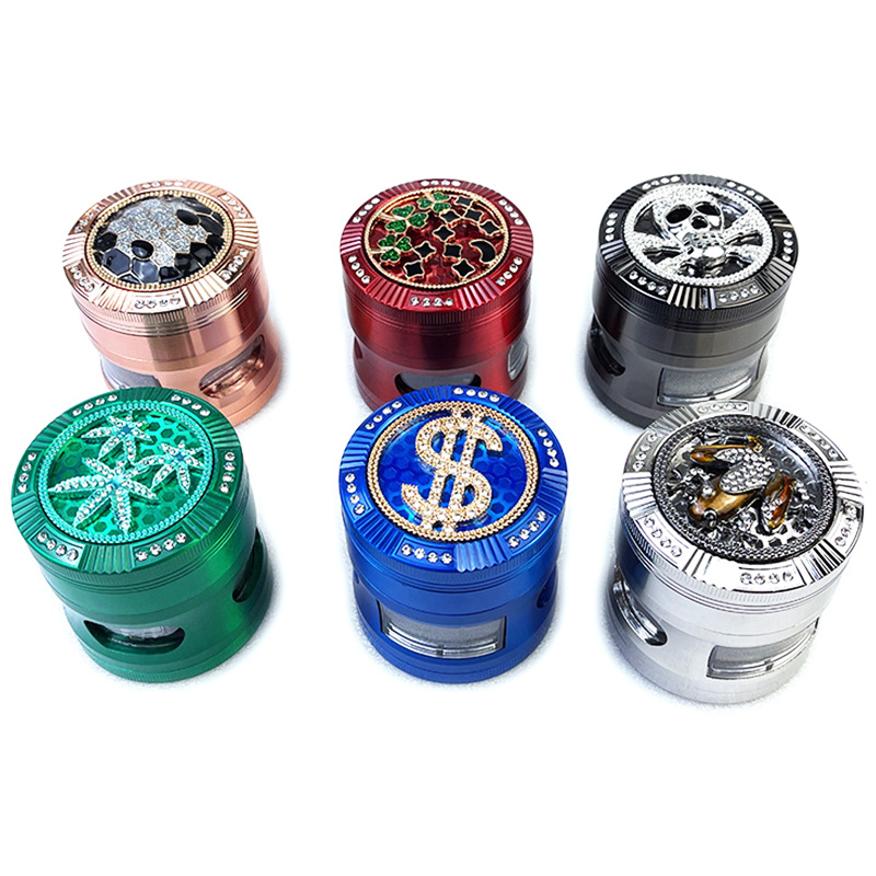 Multifunctional Alloy Cigarette Grinder