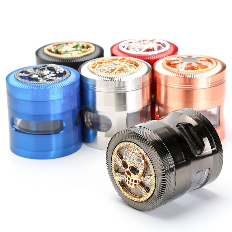 Multifunctional Alloy Cigarette Grinder