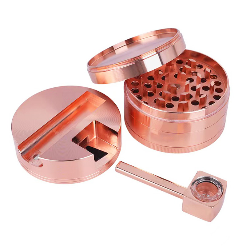 Multifunctional Alloy Cigarette Grinder