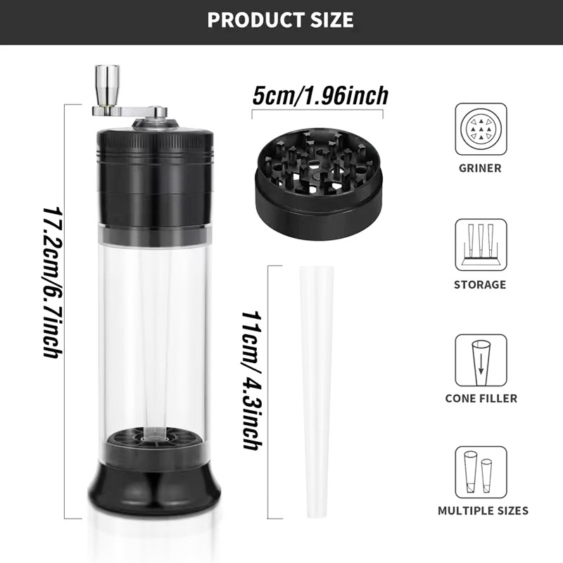 2 In 1 Cigarette Grinder