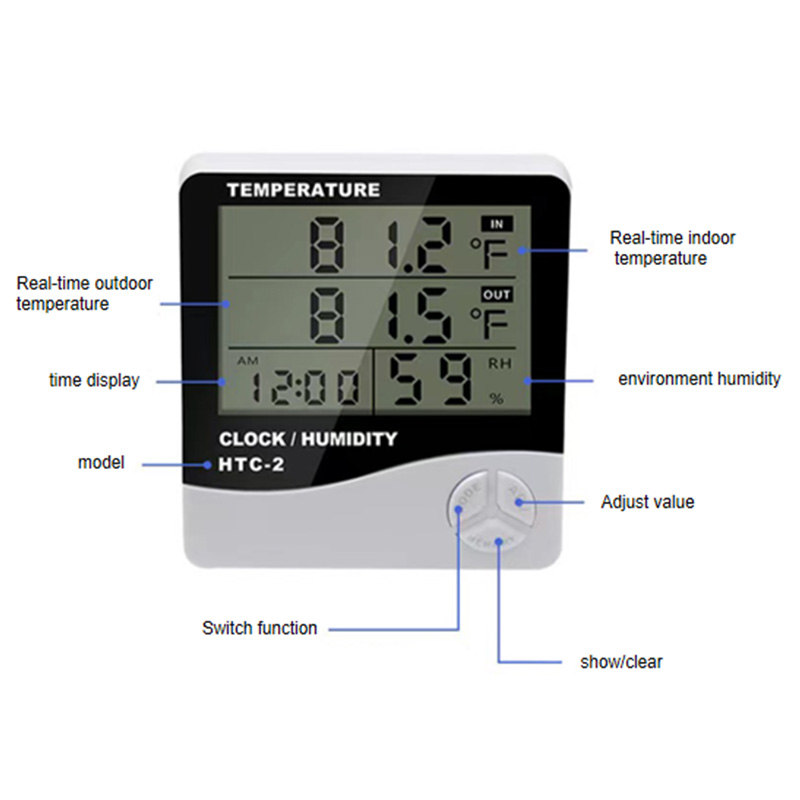 HTC-2 Electronic Thermohygrometer